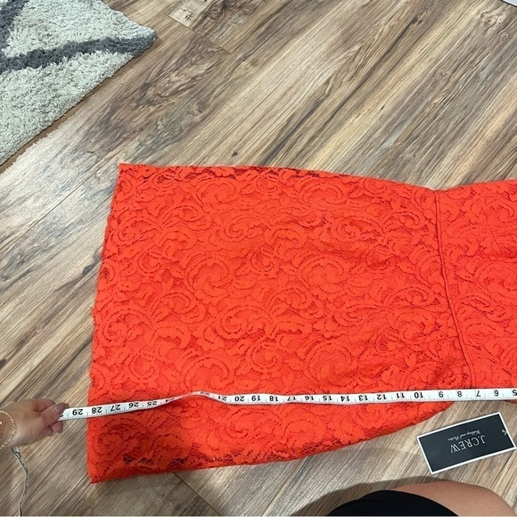 NWT J.Crew Cathleen Strapless Dress in Leavers Lace - Picture 8 of 9